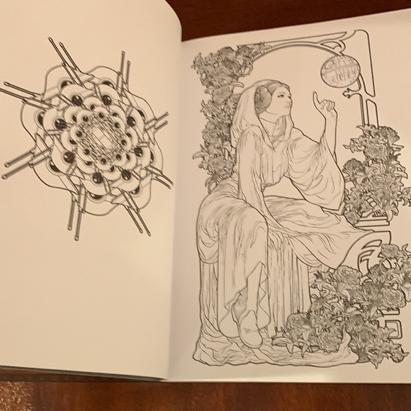 Star wars adult coloring book - Picture 7 of 7